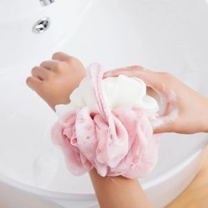 WOOLOVE 1/5Pcs Two-tone Large Bath Sponge Ball Shower Body Cleaning Environmental Hygienic Mesh Bath Ball Bathroom Accessories