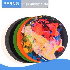 [PERNG] Tehe 1PC Slip Mat Felt Turntable Platter Mat For LP Vinyl Record Audio Replacement DIY Accessories Audiophile Thick Turntable Mat