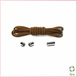 Ayla เชือกรองเท้า ไม่ต้องผูก สายยืดหยุ่นได้ดี  Elastic metal shoelace buckle cover