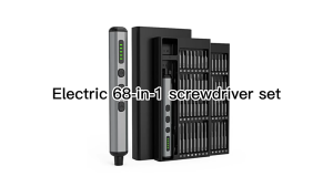 Screwdriver Set 68 in 1 Screwdriver 3.7V Power Screwdriver Magnetic Bits with LED Light Repair Tool for Phone Camera