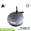 TOA TS-692L-AS ไมค์ประชุม สำหรับผู้ร่วมประชุม มีช่องต่อหูฟัง พร้อมลำโพงภายในตัว AT Prosound. 