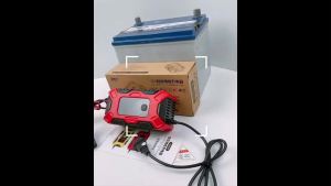 Pure Copper 12V Smart Charger - Full Automatic Pulse Repair Tool for Car Battery