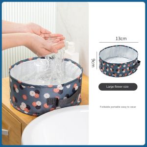 Cnmf gấp tiện lợi túi giặt giặt lưu vực ngoài trời cho nhà ở du lịch nhỏ không thấm nước sức chứa lớn làm sạch chân xô