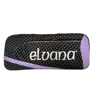 Tas Badminton Elvana Kotak Waterproof Anti Air 2 Sleting Besar