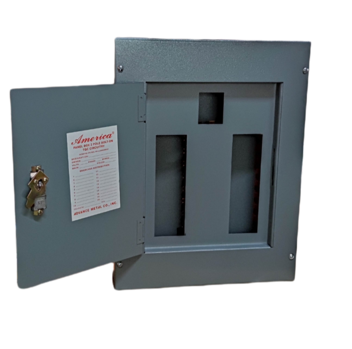 Panel Board 2 Pole Bolt on TQC Center Main 8 Branches 2 Pole Bolt on