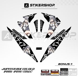 STIKER STRIPING JUPITER MX OLD 2005 - 2010 LC 135 GRAFIS 034