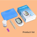 Blood Sugar Test Kit Original / Glucometer Complete Set / Blood Glucose Monitor With 50pcs Test Strips 50pcs Lancets For Blood Sugar. 