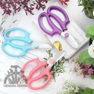 GUNTING SERBAGUNA 6" GUNTING DAHAN 165mm LURUS GUNTING SENG DAHAN KERAJINAN KAIN KERTAS HD GUNTING PITA DAPURINCH INCI DIM