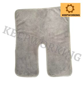 KEEPWORKING 1pcs 50x40CM U Shape Esthetician Face Facial Towel Salon Beauty Spa Facial Towel Microfibre Reusable