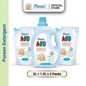A-B-D with Baking Soda Detergent 2 Litre + 2x1.5Litre (Mix Bundle Sale)
