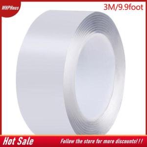 【COD】🔥🔥🔥 1 2 3 5M Nano Tape Double Sided Tape Transparent Reusable Waterproof Adhesive Tapes Cleanable Kitchen Bathroom Supplies Tapes