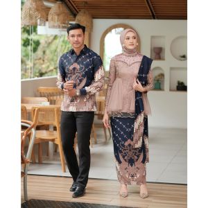 Kebaya Couple Modern Kebaya Wisuda Lamaran Tunangan Batik Baju Couple Kondangan Terbaru 2023 TIFANNY MOCCA