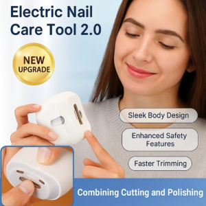 Electric Nail Clipper Electric Nail Grinder / 360° Rotation Safe Compact / For Elderly Infants Home Travel / Quiet Night Nail Trimming