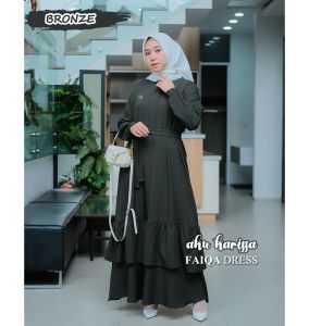 Faiqa Dress ORI AKU KARISSA Bahan ITY Crepe