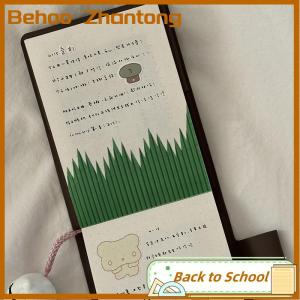 Behoo Brown Pocket Book Japanese Style Ins Niche Simple Portable Mini Notebook Diary