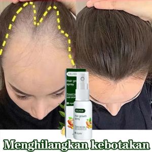 Xịt Mọc Tóc EELHOE Tinh Chất Gừng Tươi Kích Thích Mọc Tóc Giảm Gãy Rụng Giúp Tóc Chắc Khỏe Sau 7 Ngày 20ml