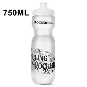 ROCKBROS Chai Xe Đạp Chai Nước Uống Xe Đạp Leo Núi Bình Nước Đạp Xe Dung Tích Lớn Cầm Tay Bằng Nhựa Thể Thao Ngoài Trời