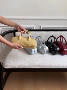 Túi đeo vai da PU cho nữ túi xách cứng nhiều màu Túi ví cầm tay thời trang Crossbody Túi Đưa Thư Túi mua sắm cho du lịch