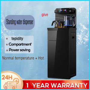 Modern Water Dispenser Home New Automa tic Hotand ColdLower Bucket TeaBar MachineTop Floor One MachineVertical water dispenserHot and cold water dispenser Desktop water dispenser Mini Water Dispenser