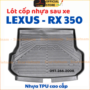 LÓT CỐP Dành cho Xe LEXUS RX350 2016-2022 2023-2025 không mùi không thấm nước dễ dàng vệ sinh