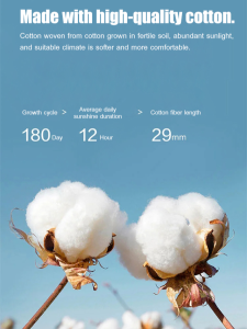 T-shirt Apply to Armpits Long-sleeved Shirt Fine Workmanship Soft and Skin-friendly Natural and Stylish