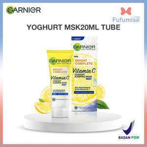 GARNIER Bright Light Complete Whitespeed Serum Cream SPF36 | Yoghurt Sleeping Mask 20ml 50ml | BPOM