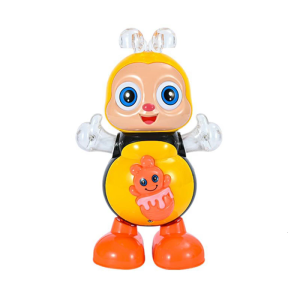 Interactive Musical Bees Toy With Flashing Lights Educational Crawling Companion For Toddlers