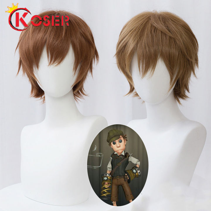 COSER KING Store Game Identity V Naib Subedar Mercenary Cosplay Wig Anime Heat Resistant Synthetic Hair Wigs Lazada Singapore