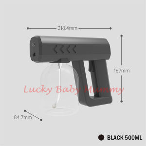 Rechargable Sanitizer Spray Disinfection Machine Nano Atomizer Blue Ray Disinfectant Spray Gun
