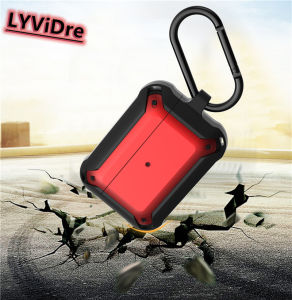 Armor protection Cover For Apple Airpods 3 Pro Case TPU PC Anti-fall Cover For AirPods 1 2 3 Pro Accessories Wireless Earphone Case With Keychain