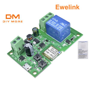 WH DIYMORE Ewelink Automatic door WiFi Wireless Smart Switch Home Relay Module USB DC 5V and AC DC 7-32V Self-Locking