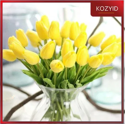 KOZY.ID - Bunga TULIP Artifisial Bunga Palsu Dekorasi Ruangan Mura