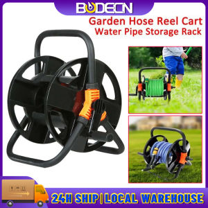 Garden Hose Reel Cart Water Pipe Storage Rack Hose Bracket Pipe Organizer Rack Portable Holder Stand