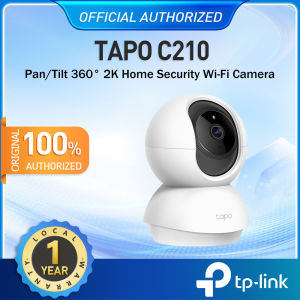 TP-Link Tapo C210 2K 3.0 Megapixel Pan/Tilt 360° Home Security Camera for Baby Monitor Dog Camera Motion DetectionCCTV Surveillance CameraIP CAM2-Way Audio Siren Night Vision Cloud & SD Card Storage Works Alexa & Google Home