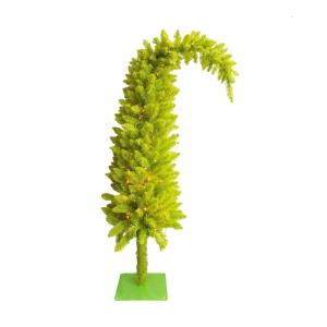 Pre Compiled Artificial Christmas Tree 35 Inches Flexible Boughs Flame Retardant PVC Substance Celebratory Indoor Decoration