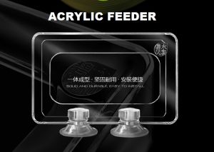 BSFH Acrylic Fish Feeder Bowl Feeding Ring Aquarium Accessories