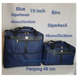 Tas Pakaian Travel Bag Polo Interclub 48x25x26cm up 43cm .