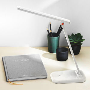 USB Powered Foldable LED Desk Study Home Office Lamp Table Top Lighting Dimmable 3 Changeable Colour & Brightness Level