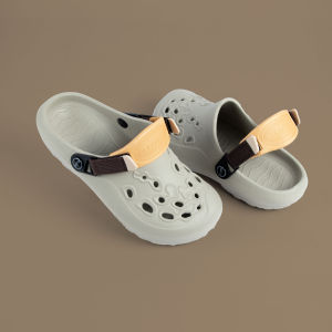 AKIRA Summer Simple And Versatile Non-Slip Thick-Soled  Clogs Shoes Sandals For Men