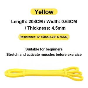 [Ships From SG] Resistance Band Power Stretch Band Sports Fitness Recovery Warm-Up Muscle Strength Pull Up Gym Yoga