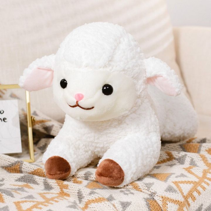 Kawaii Sheep Plush Toy Adorable Lamb Plush Sheep Cub Doll Lovely Sheep ...