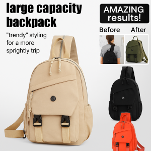 Ladies Lightweight Shoulder Bag Large Capacity Nylon Cloth Bag Multifunctional Shoulder Bag