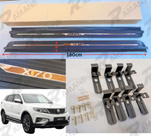 PROTON X70 X90 OEM 4S WITH SKIRT SIDE STEP PEDAL RUNNING BOARD NERF BAR HIGH QUALITY