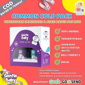 Therapeutic Oil Gentle Baby Twin Common Cold Pack Minyak Telon Balur Oles Cough n Flu Immboost Solusi Immune Sehat Batuk Pilek Demam Hidung Mampet Bayi Balita BPOM Alami  Organik