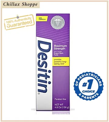 Desitin Baby Diaper Rash Maximum Strength Original Paste 4.8 Oz