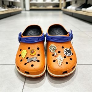 New Goku Clogs Outdoor Beach Shoes Soft Sole Non-Slip Comfortable Breathable Closed-Toe Shoes