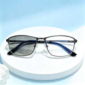 Reading Glasses For Men Anti Radiation Photochromic Anti Blue Light Titanium Alloy Spring Hinges Comfortable Premium Cermin Mata Baca