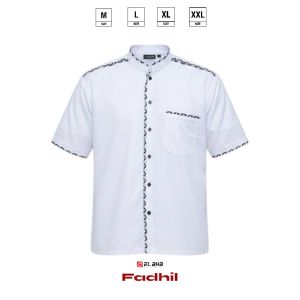 baju kemeja koko dan batik pria lengan pendek - kemeja koko lengan pendek terbaru - gratis ongkir