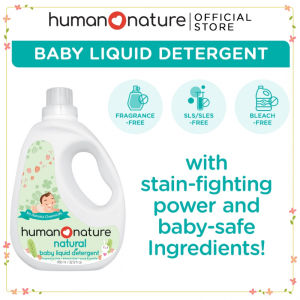 Human Nature Baby Liquid Laundry Detergent 950ml (No Harmful Chemicals)