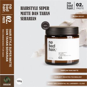 No Bad Hair La Poudre - Hair Styling Powder 12gr - Membuat Rambut Bervolume Bertekstur dan Tampilan Matte